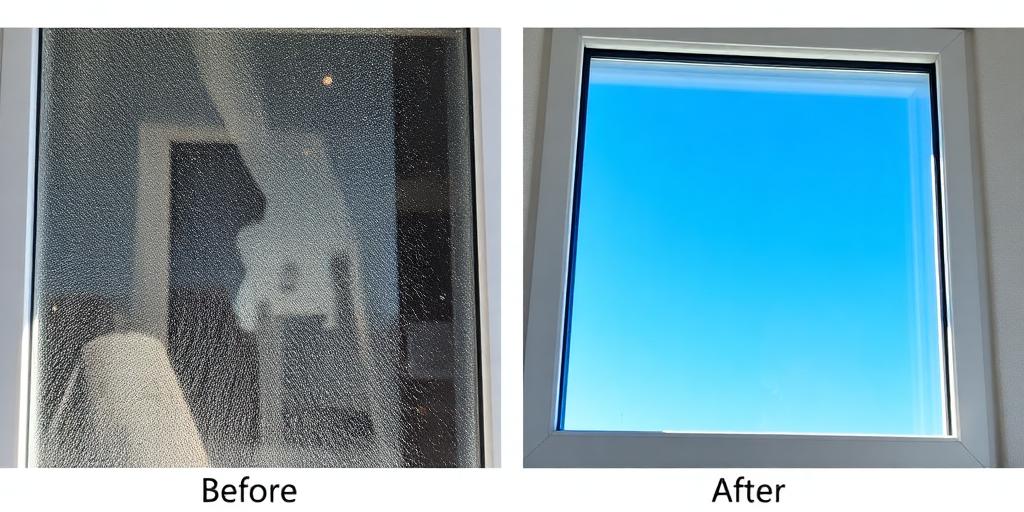 Window Cleaning before and after results